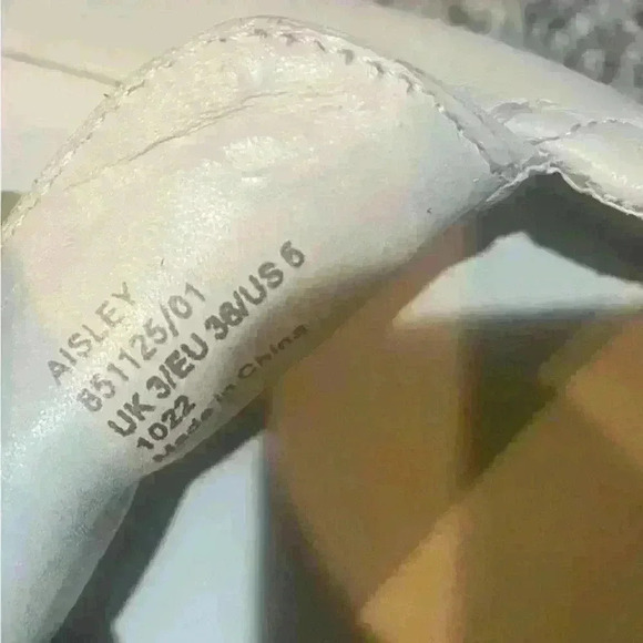 REISS AISLEY SHOES WOMEN'S SLIP ON LOAFERS WHITE SIZE 36/5 NWOT *read - Picture 5 of 6